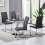 AINPECCA 4PCS PU Leather Dining Chairs Kitchen Office 6