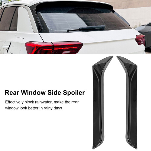 2 Stück A11MK1 Heckscheiben-Spoiler Glanzschwarz 2