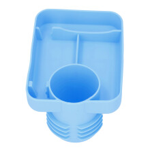 Baby-Auto-Tablett aus Silikon – Snackplatte, 19,5 14 cm, Blau