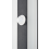 Beliani Outdoor LED Wall Light SAVANE with Motion Sensor Black 9