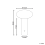 Beliani Wireless LED Table Lamp BUAYAN with Dimmer Metal Black 3