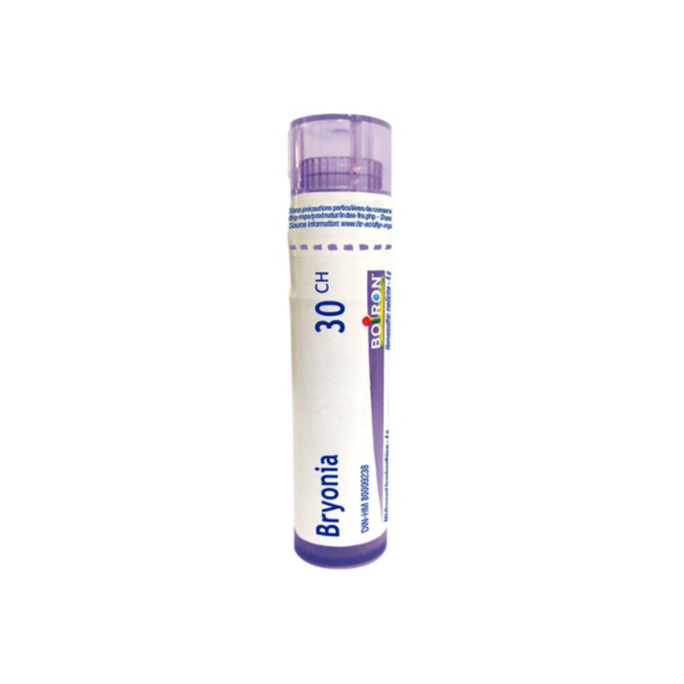 Boiron Bryonia 30CH Homeopathic Pellets | Dry Cough & Joint Discomfort & Dissolves quickly without water