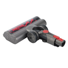 Motorized Brush with Bristle Roller Vacuum Cleaner Floor Attachment with LED Headlights