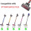 Motorized Brush with Bristle Roller Vacuum Cleaner  Floor Attachment with LED Headlights 2