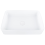 Beliani Countertop Basin CHIVANA 510 x 340 mm Ceramic White 5