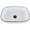 Beliani Countertop Basin XERT 460 x 330 mm Ceramic White 5