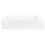 Beliani Countertop Basin CHIVANA 510 x 340 mm Ceramic White 4