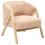 Beliani Armchair SKEI Boucle Beige 4