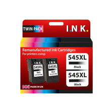 Remanufactured PG-545 XL Black Twin Pack Ink Cartridges
