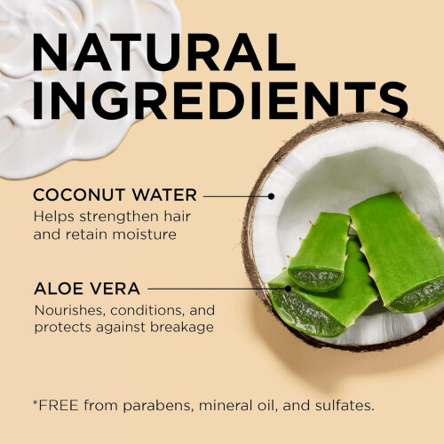 African Pride Moisture Miracle Aloe Coconut Water Curl Smoothie 12oz 1