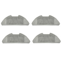 4Pcs Mop Cloth Rags Pad for  Mi Robot Vacuum-Mop 2 Lite / Pro / MJSTL / MJST1SHW Robot Vacuum Cleaner Accessories