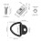 4er Set T-Nutmuttern 3/8"-16 mit Zurrankern 3000 8