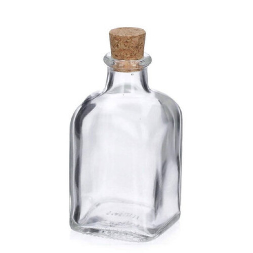 Glass Bottle with Cork - 125ml