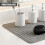 GEEZY GEEZY Kitchen Drainer Mat Grooved Quick Drying Rubber Matt for Dishes Countertop Drain 6