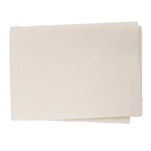 Copertura in tessuto per griglia dell'altoparlante 150x50 cm Bianco lattiginoso