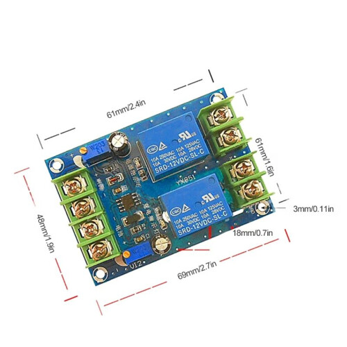 Power Supply Automatic Switching Module Battery Power Failure Automatic Charging Control Board Emergency Circuit Breaker 2