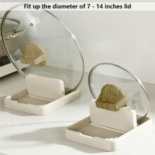 Kitchen Pot Lid Rack Foldable Heat-Resistant Kitchen Utensil Rack Suitable for Spatula Racks, Pot Lids, Clips, Spoons