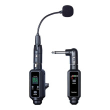UHF Wireless Saxophone Microphone System Clip- Instruments Professional Radio Microphone for Stage Performance B