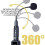 UHF Wireless Saxophone Microphone System Clip- Instruments Professional Radio Microphone for Stage Performance B 7