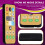 Wireless Switches 3-Speed Timing Remote Control for E27 Ceiling Fan Light 1-4h Timing Remote Control 9