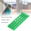 4Pcs Green Pigeon Leg Ring Stand | 4 Column Wall-Mounted Durable Plastic 10