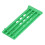 4Pcs Green Pigeon Leg Ring Stand | 4 Column Wall-Mounted Durable Plastic 11