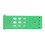 4Pcs Green Pigeon Leg Ring Stand | 4 Column Wall-Mounted Durable Plastic 12