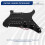 1Set SSH Gitarr Pickguard Ledningar Laddade Förkabel + Tystnadsomkopplare ST Elgitarr Dubbelspole Pickup 2