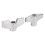 Drum Set Fixed Wing Nuts T Type Stand Nut Cymbal Washer Replacement Percussion Instrument Parts 9