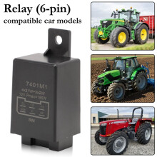 Flasher Relay Tractor Indicator Relay 12V 21W 335200160 for Tractor Vintage Car Trucks