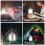 Rechargeable LED Camping Light - USB Portable Emergency Lamp with Mobile Hook, Home Decor Night Light 5