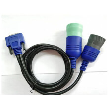 Truck Y Type Cable PN 493148 6Pin + 9Pin Deutsch Adapter for Nexiq USB Link Truck Fault Detector Tool