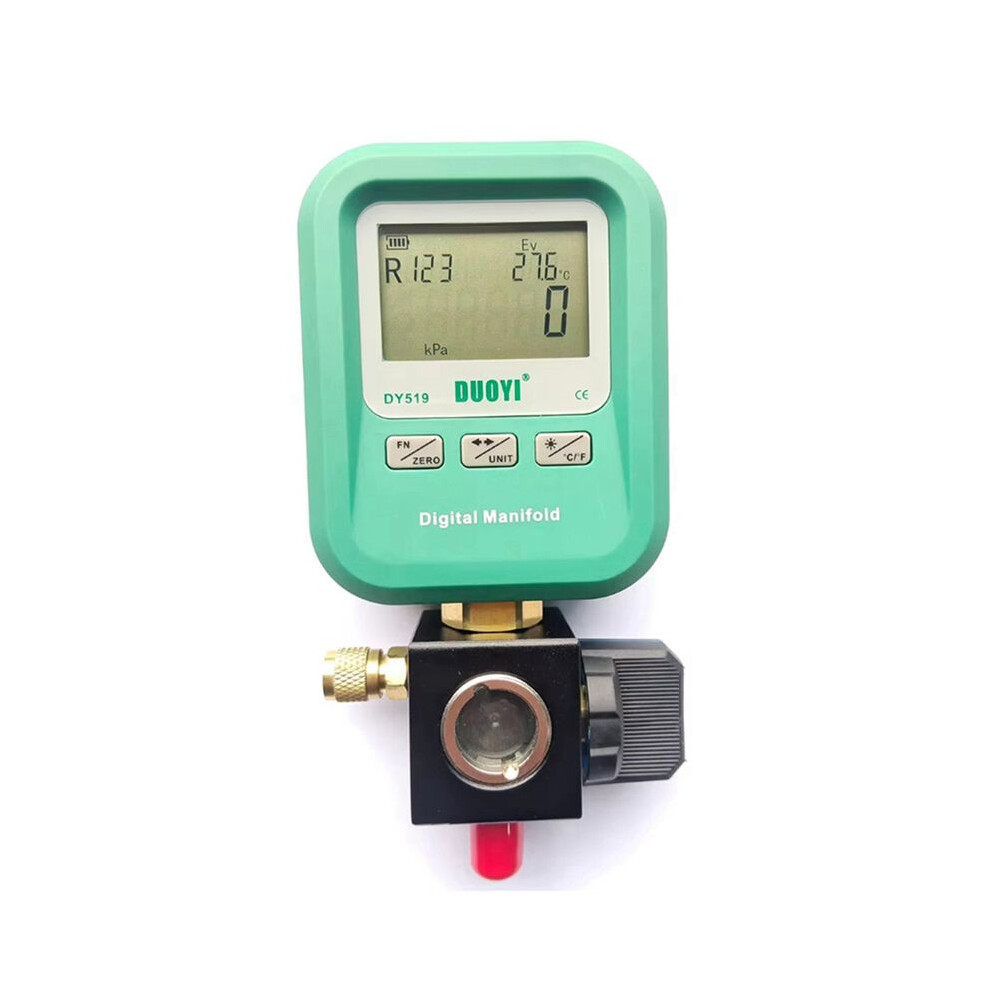 Duoyi Digital Manifold Ac Gauge Refrigeration Pressure Gauge Vacuum Pressure Manifold Tester Meter Vacuum For Hvac Air 6033779560691
