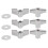Drum Set Fixed Wing Nuts T Type Stand Nut Cymbal Washer Replacement Percussion Instrument Parts 3