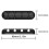 5 Holes Self-Adhesive Power Cord Manager Fixed Chuck Plug Mouse Cable Headset Winder Mobile Phone Data Cable Card Black 7