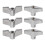 Drum Set Fixed Wing Nuts T Type Stand Nut Cymbal Washer Replacement Percussion Instrument Parts 2