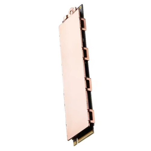 Solid State Disk Radiator Ultradunne 0,8 mm Solid State Harde Schijf Koellichaam met Thermische Siliconen Pad 2