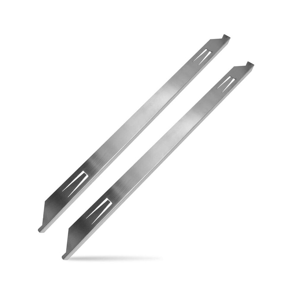 Stove Covers 2Pcs Kitchen Worktop Edging Strip 23In Stove Counter Cover Stainless Steel Stove Filler Heat 6034227972820
