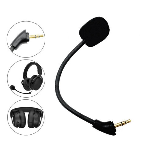 Replace 3.5mm Mic Microphone for  HyperX Cloud MIX Game Headsets Gaming Headphones Mic 2