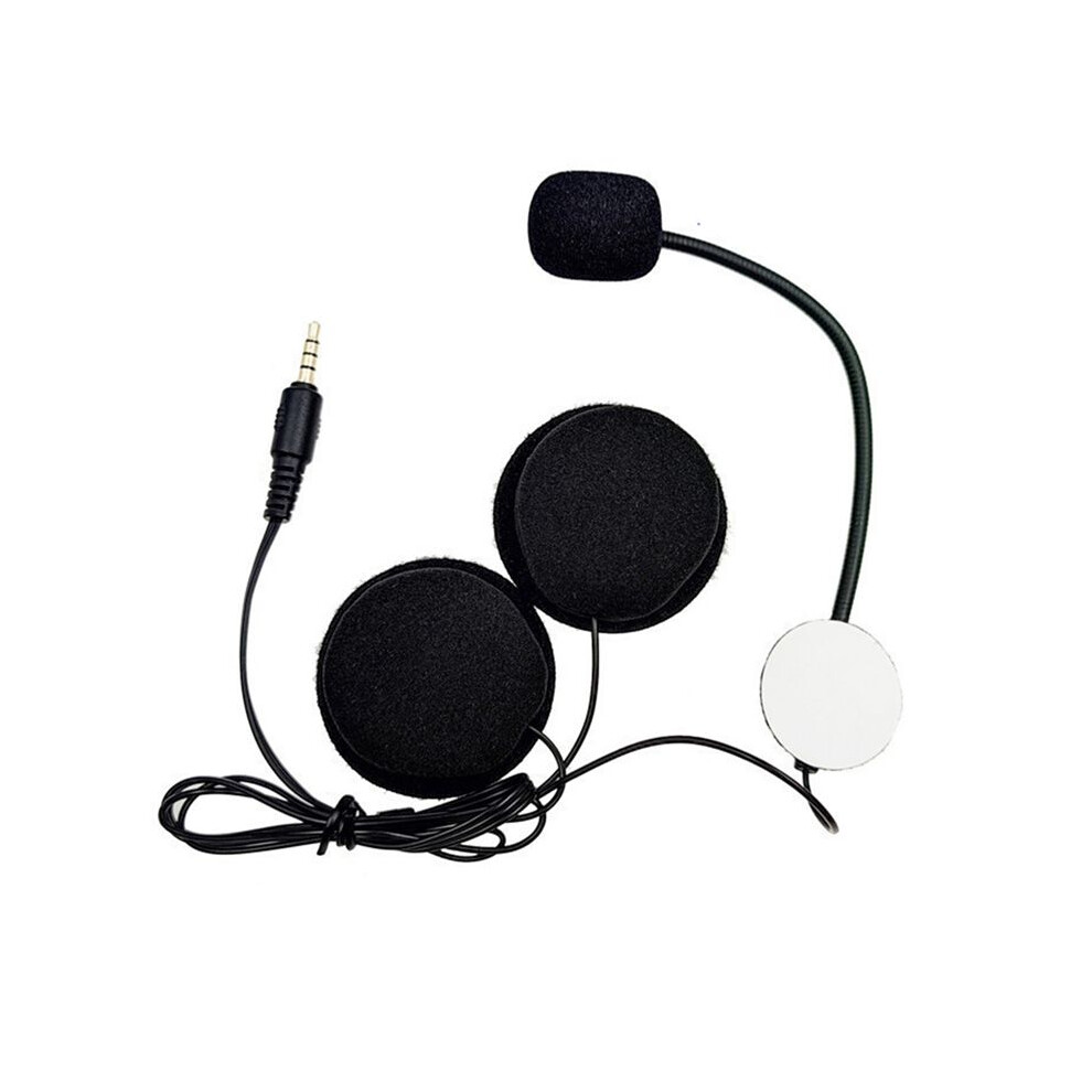 Motorcycle Helmets Intercom Mic Headset 2 Speakers 32Î© Microphone For Half-Motorcycle Helmet Straight Plug 6032089444295