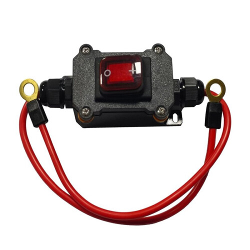 DC12V Inline Wire  DC12-24V DPST Dual Side Wiring  25A IP65 with /Off Quick Connect/Disconnect 2