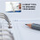 B5 9-Hole Ring Binder Mechanisms, 4 Set Binder Spine Replacement for Binder Planners,2cm, Silver 6