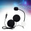 Motorcycle Helmets Intercom Mic Headset 2 Speakers 32Ω Microphone for Half-Motorcycle Helmet Straight Plug 3