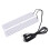 LED Grow Lamp 5V Timer Dimmable 2 Heads Red Blue 3000K 13