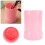 Portable Pink Makeup Brush Cleaner Machine, USB, 10x14cm 13
