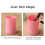 Portable Pink Makeup Brush Cleaner Machine, USB, 10x14cm 6