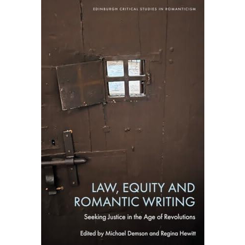 Law Equity and Romantic Writing Hardcover Book