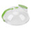 Cubierta para microondas para alimentos - PC transparente, ventilada 1
