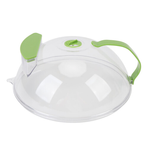 Cubierta para microondas para alimentos - PC transparente, ventilada 1