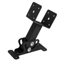 Support de rehausse pour pergola, acier au carbone, compatible avec poteaux 4x4 et 4x6